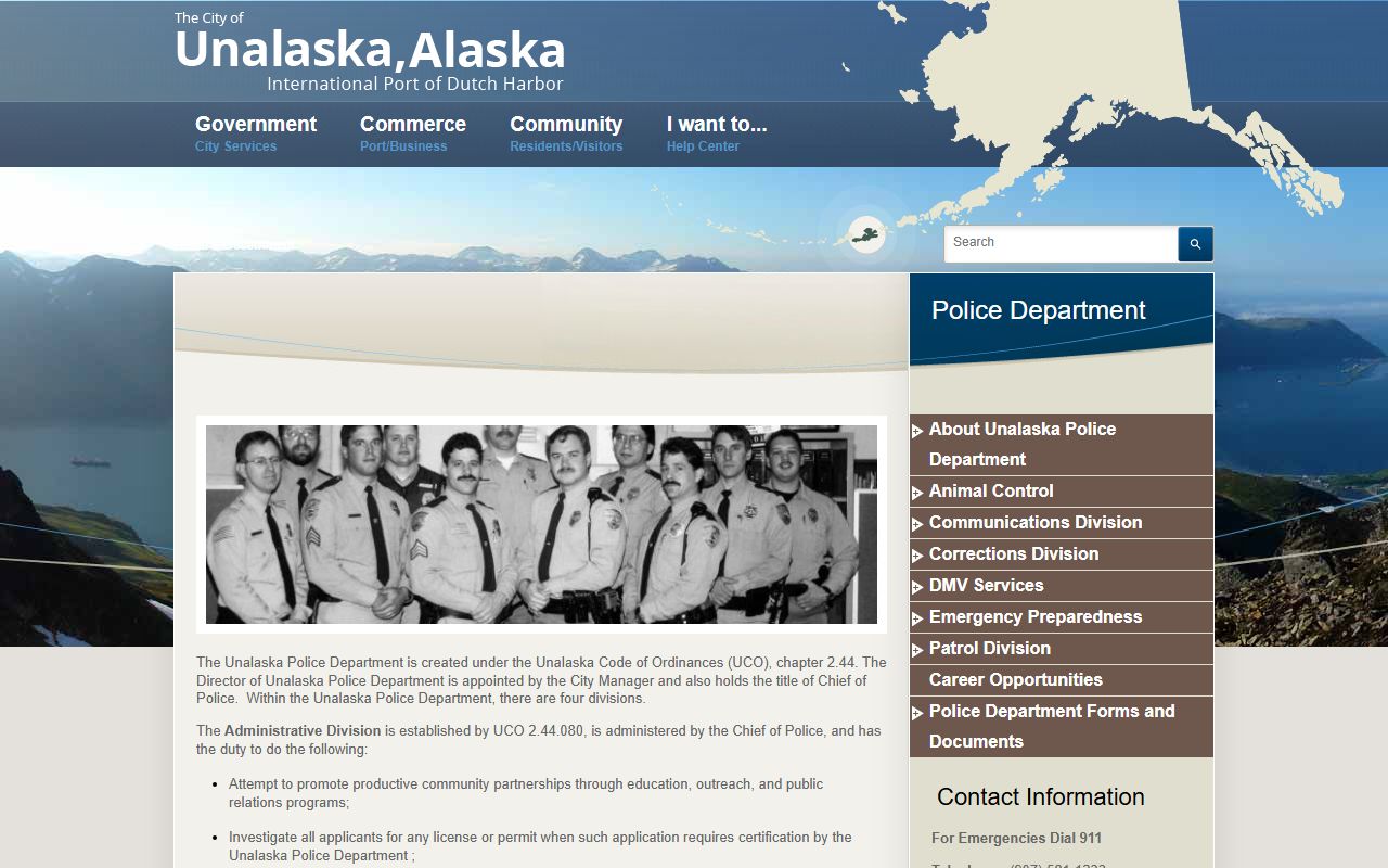 Unalaska bench warrants police department public safety page